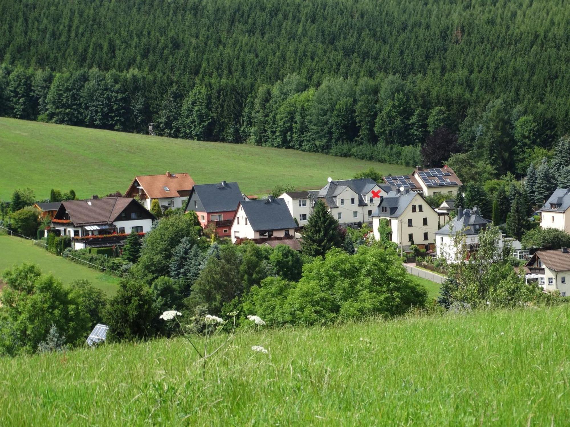 Ferienwohnung "Am Vaterlandsgrubenweg" Oelsnitz  Exterior foto